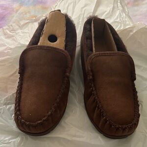 L.L. Bean Men's Brown Suede Loafers
